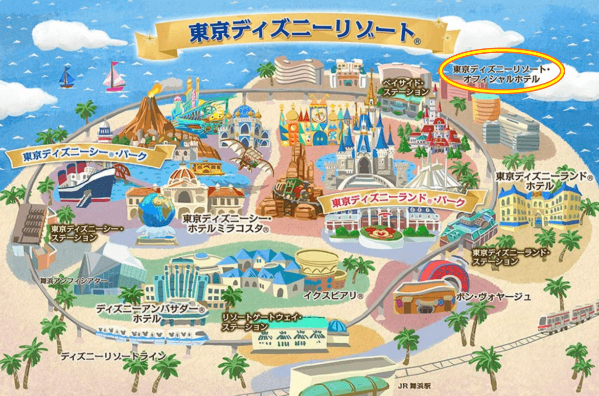 東京ディズニーリゾートイメージ図