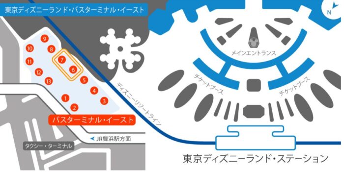 パートナーシャトル停車場